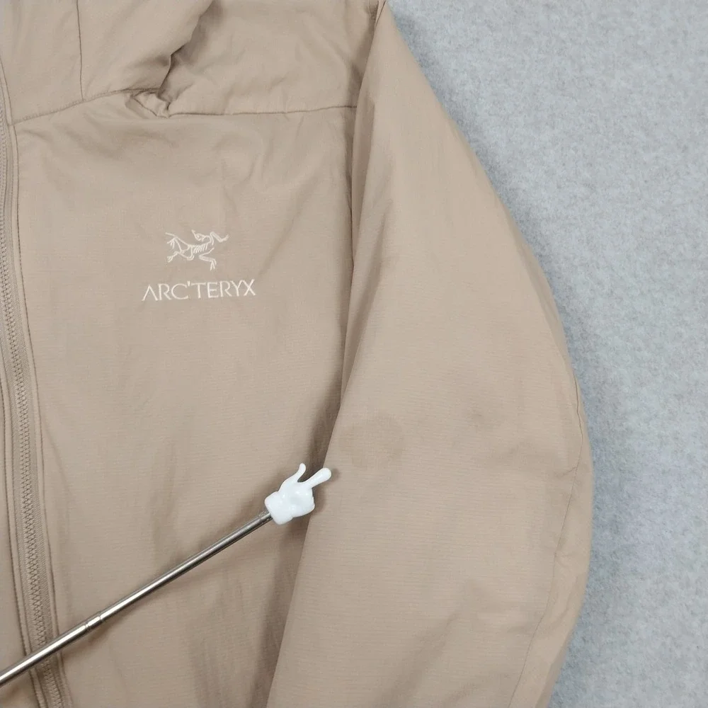 Arcteryx Atom Hoody Mens Large Smoke Bluff Insulated Full Zip Hiking Outdoors